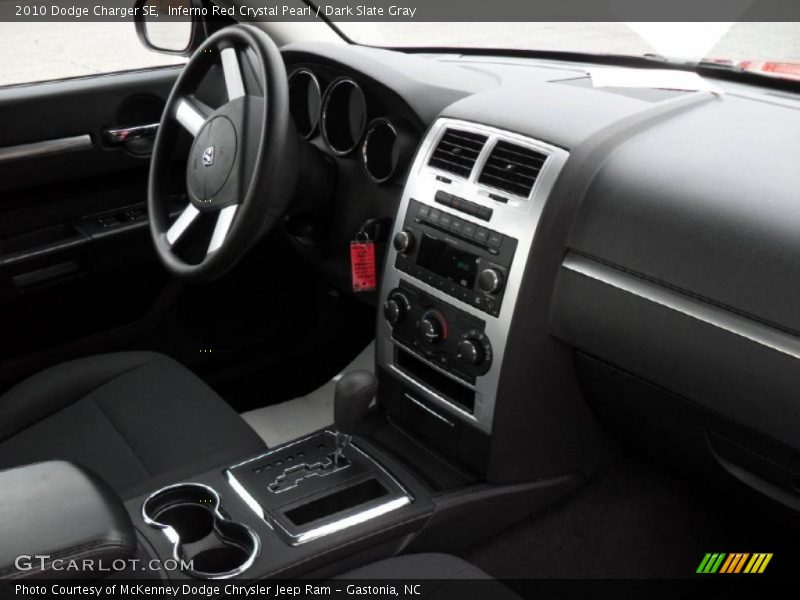 Inferno Red Crystal Pearl / Dark Slate Gray 2010 Dodge Charger SE
