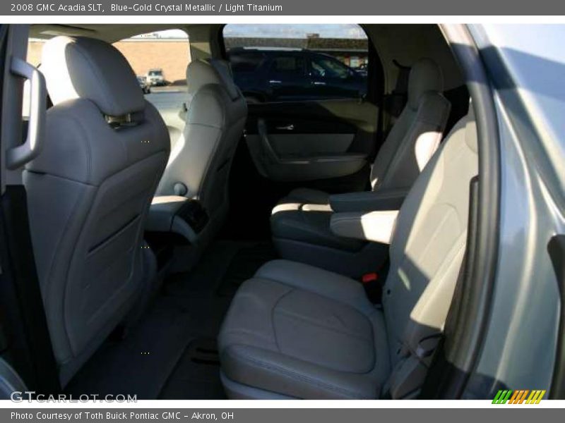 Blue-Gold Crystal Metallic / Light Titanium 2008 GMC Acadia SLT