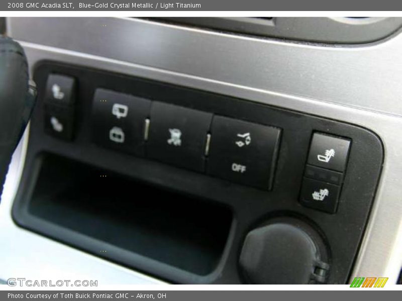 Blue-Gold Crystal Metallic / Light Titanium 2008 GMC Acadia SLT