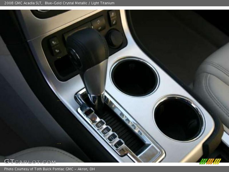Blue-Gold Crystal Metallic / Light Titanium 2008 GMC Acadia SLT