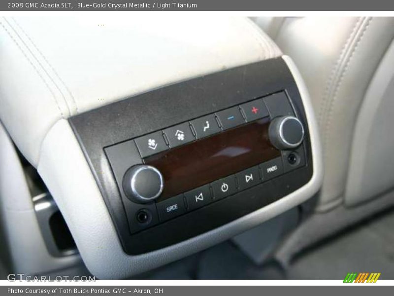 Blue-Gold Crystal Metallic / Light Titanium 2008 GMC Acadia SLT
