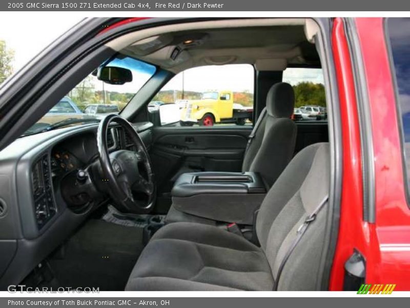 Fire Red / Dark Pewter 2005 GMC Sierra 1500 Z71 Extended Cab 4x4