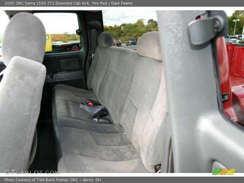 Fire Red / Dark Pewter 2005 GMC Sierra 1500 Z71 Extended Cab 4x4