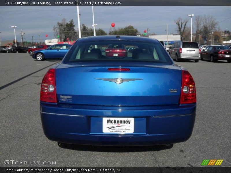 Deep Water Blue Pearl / Dark Slate Gray 2010 Chrysler 300 Touring