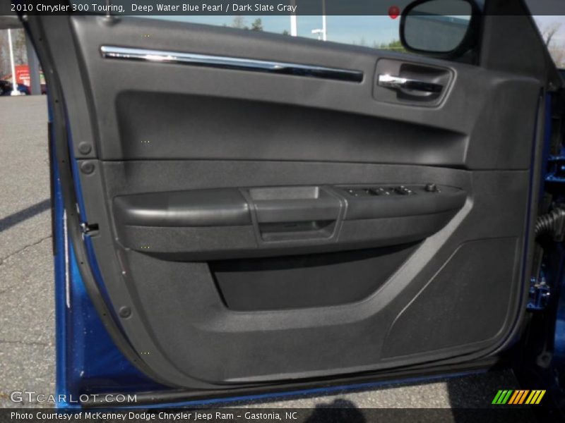 Deep Water Blue Pearl / Dark Slate Gray 2010 Chrysler 300 Touring