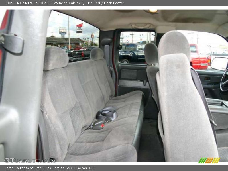 Fire Red / Dark Pewter 2005 GMC Sierra 1500 Z71 Extended Cab 4x4