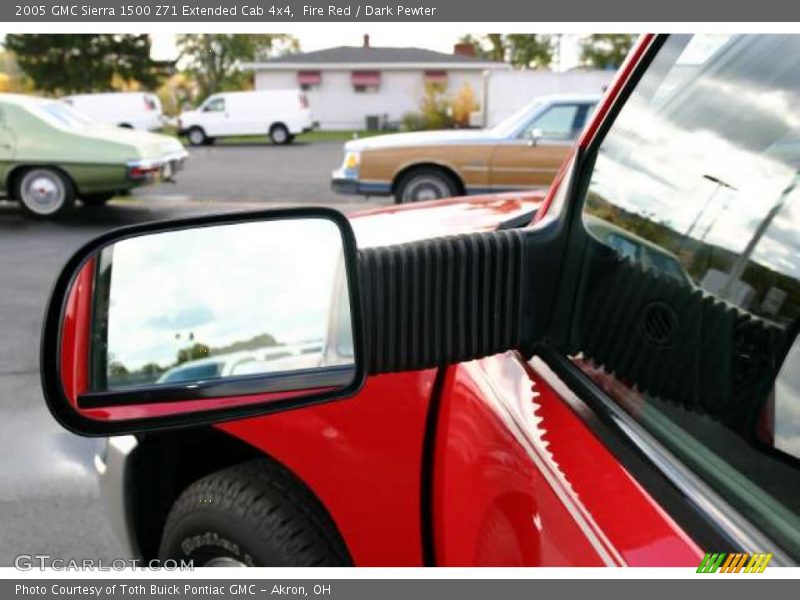 Fire Red / Dark Pewter 2005 GMC Sierra 1500 Z71 Extended Cab 4x4