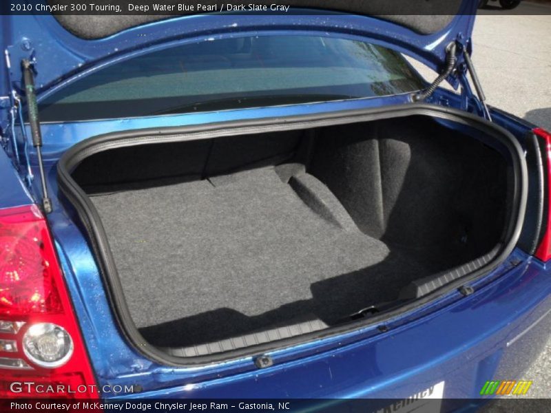 Deep Water Blue Pearl / Dark Slate Gray 2010 Chrysler 300 Touring