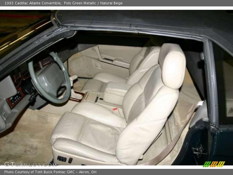  1993 Allante Convertible Natural Beige Interior