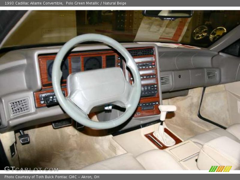 Natural Beige Interior - 1993 Allante Convertible 