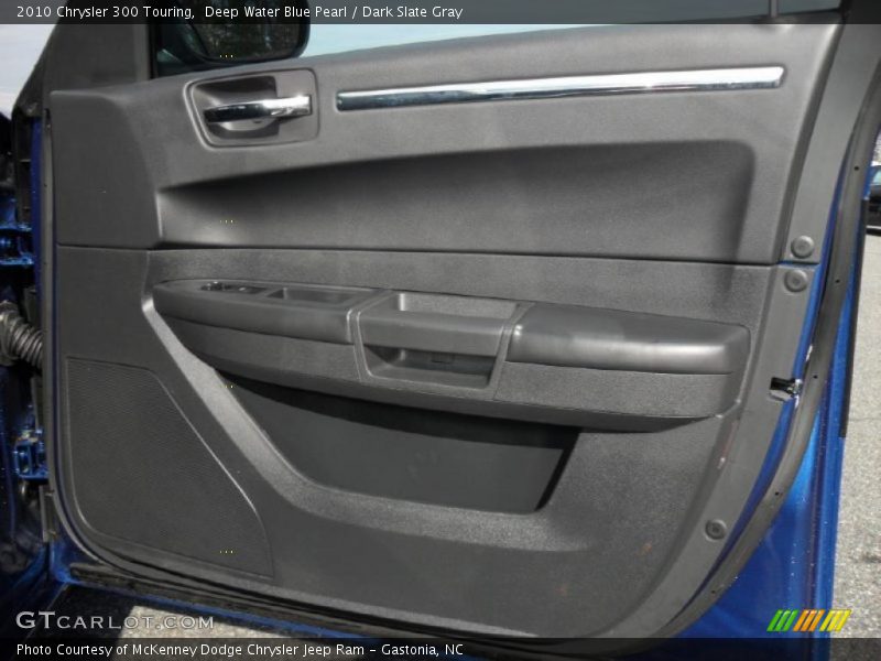 Deep Water Blue Pearl / Dark Slate Gray 2010 Chrysler 300 Touring