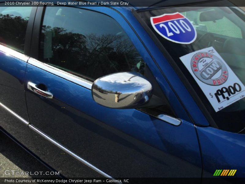 Deep Water Blue Pearl / Dark Slate Gray 2010 Chrysler 300 Touring