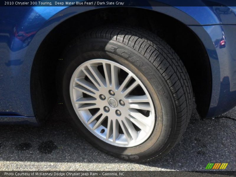 Deep Water Blue Pearl / Dark Slate Gray 2010 Chrysler 300 Touring