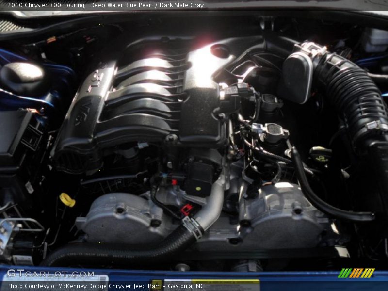 Deep Water Blue Pearl / Dark Slate Gray 2010 Chrysler 300 Touring