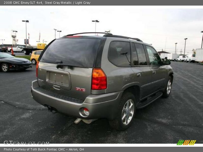 Steel Gray Metallic / Light Gray 2008 GMC Envoy SLT 4x4