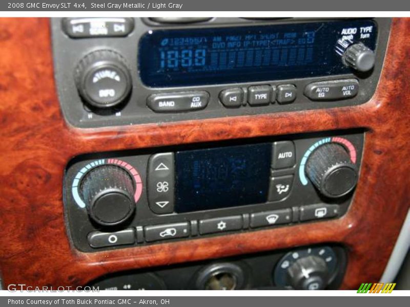 Steel Gray Metallic / Light Gray 2008 GMC Envoy SLT 4x4
