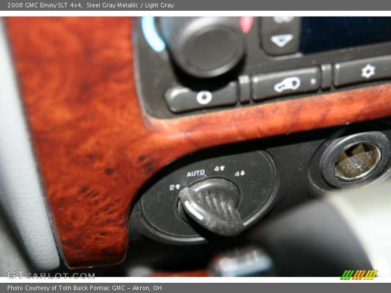 Steel Gray Metallic / Light Gray 2008 GMC Envoy SLT 4x4