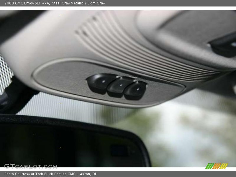 Steel Gray Metallic / Light Gray 2008 GMC Envoy SLT 4x4