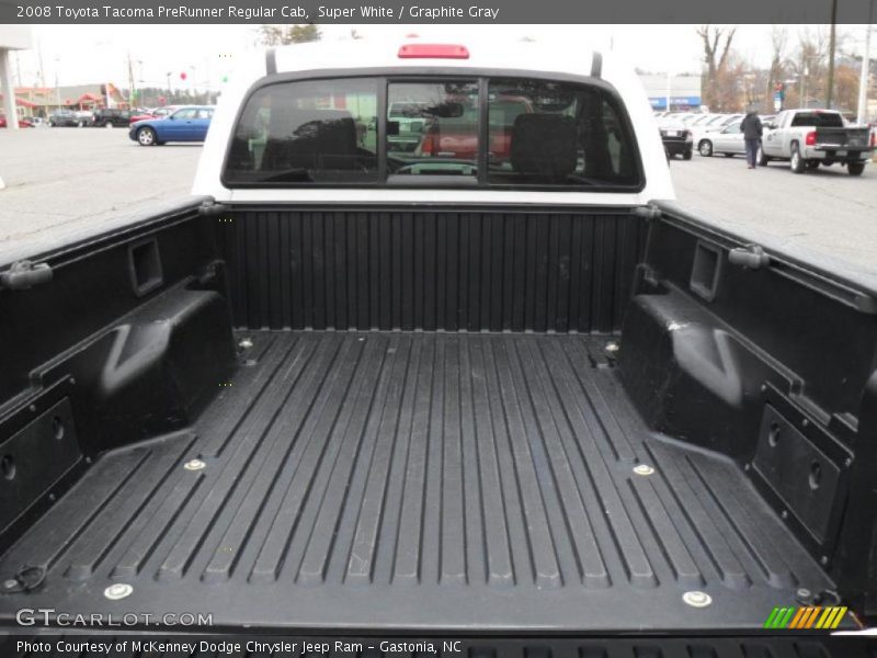 Super White / Graphite Gray 2008 Toyota Tacoma PreRunner Regular Cab