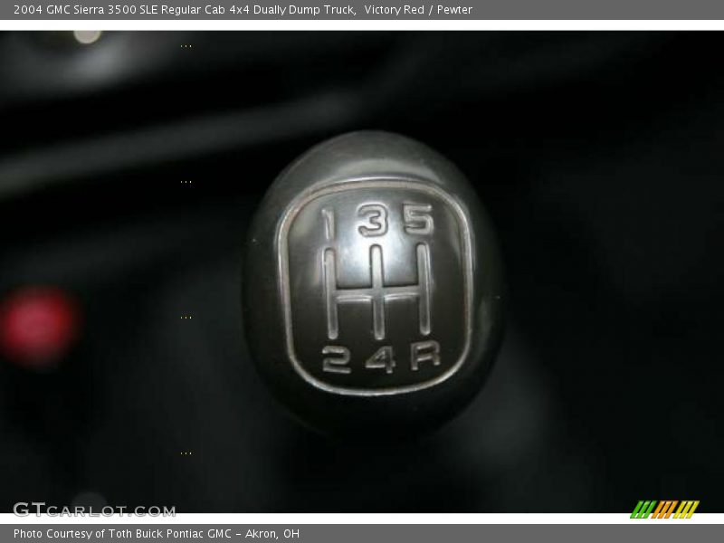  2004 Sierra 3500 SLE Regular Cab 4x4 Dually Dump Truck 5 Speed Manual Shifter