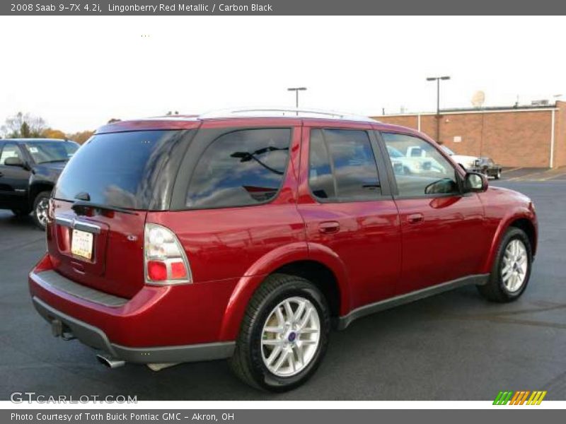 Lingonberry Red Metallic / Carbon Black 2008 Saab 9-7X 4.2i