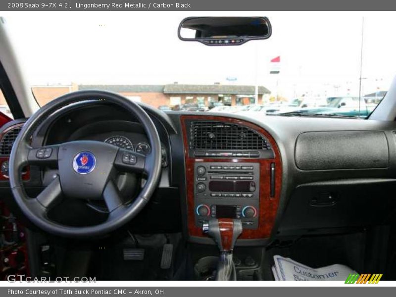 Dashboard of 2008 9-7X 4.2i