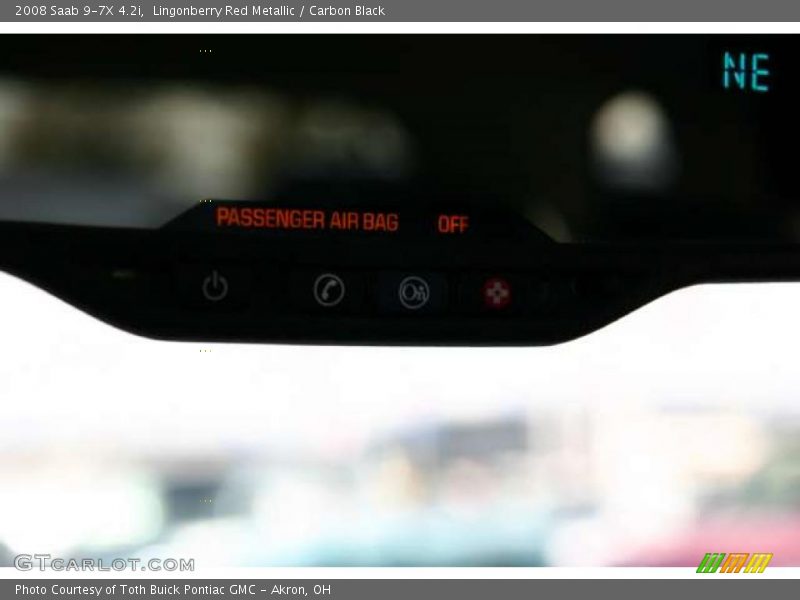 Lingonberry Red Metallic / Carbon Black 2008 Saab 9-7X 4.2i