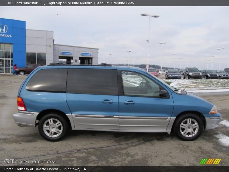 Light Sapphire Blue Metallic / Medium Graphite Grey 2002 Ford Windstar SEL
