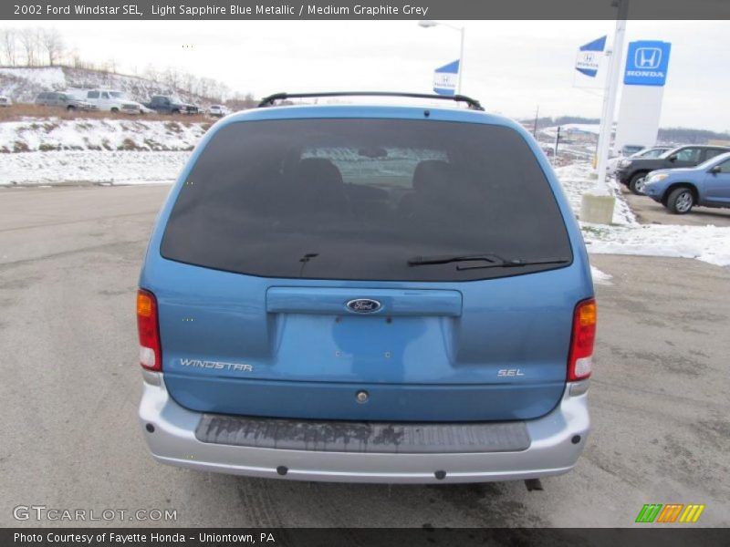 Light Sapphire Blue Metallic / Medium Graphite Grey 2002 Ford Windstar SEL