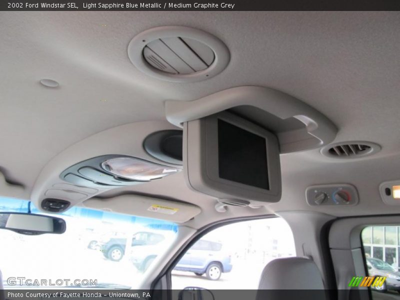 Light Sapphire Blue Metallic / Medium Graphite Grey 2002 Ford Windstar SEL