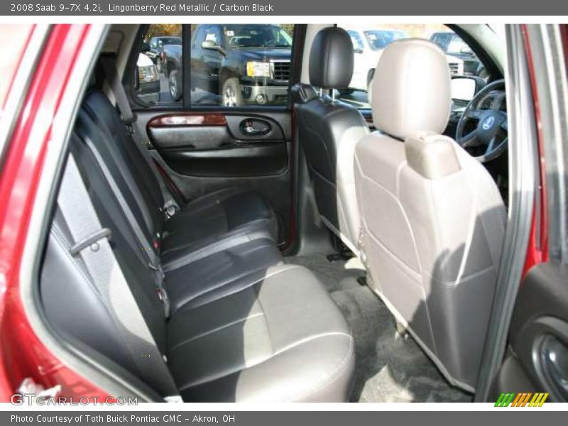 Lingonberry Red Metallic / Carbon Black 2008 Saab 9-7X 4.2i