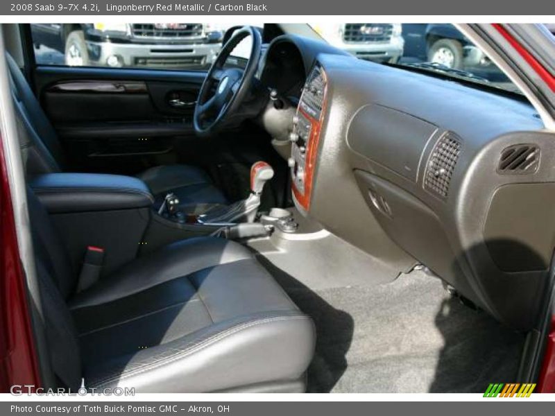 Lingonberry Red Metallic / Carbon Black 2008 Saab 9-7X 4.2i