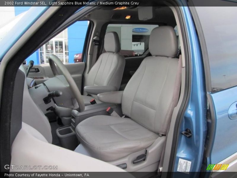 Light Sapphire Blue Metallic / Medium Graphite Grey 2002 Ford Windstar SEL
