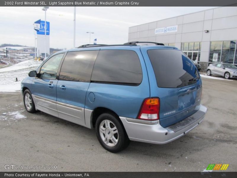  2002 Windstar SEL Light Sapphire Blue Metallic