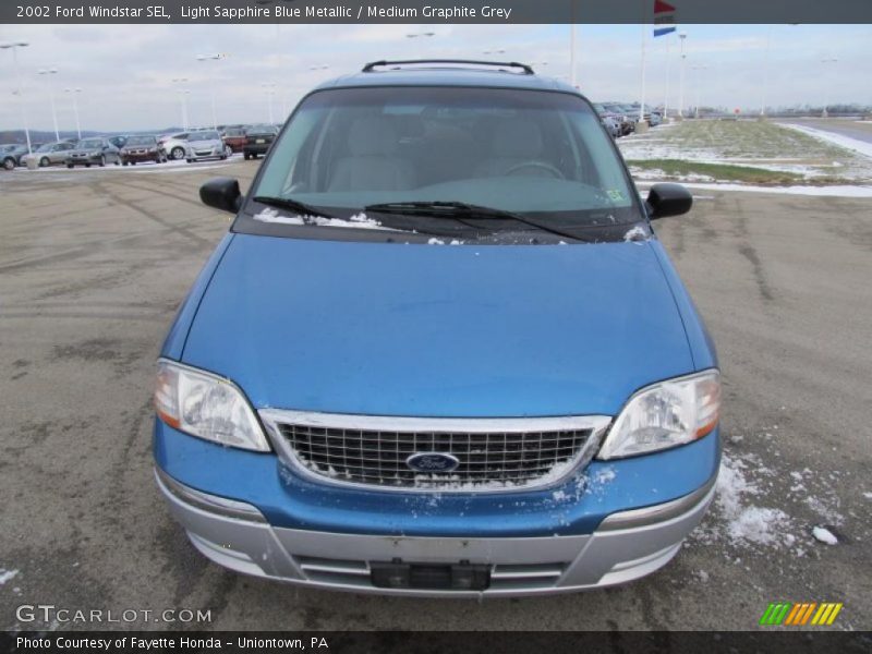 Light Sapphire Blue Metallic / Medium Graphite Grey 2002 Ford Windstar SEL