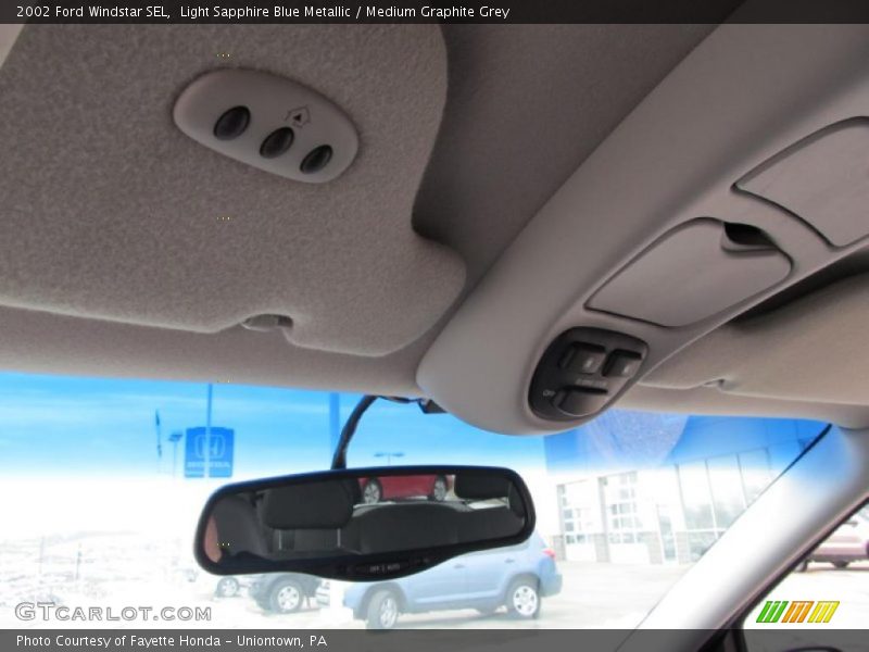 Light Sapphire Blue Metallic / Medium Graphite Grey 2002 Ford Windstar SEL