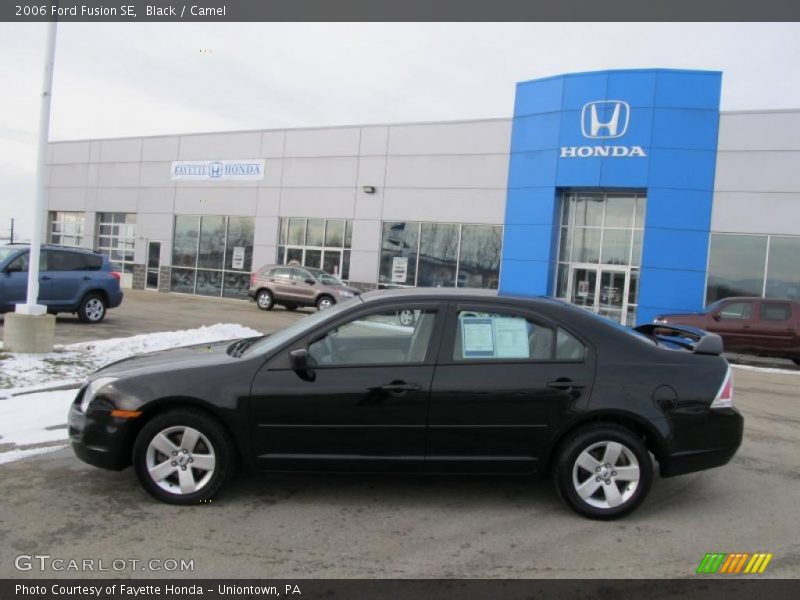 Black / Camel 2006 Ford Fusion SE