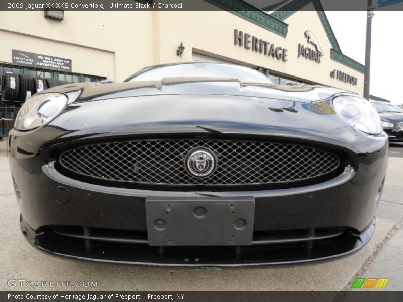 Ultimate Black / Charcoal 2009 Jaguar XK XK8 Convertible