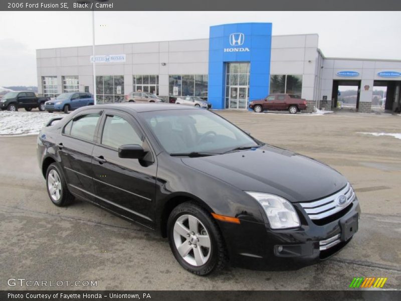 Black / Camel 2006 Ford Fusion SE