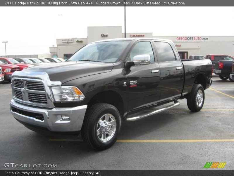 Rugged Brown Pearl / Dark Slate/Medium Graystone 2011 Dodge Ram 2500 HD Big Horn Crew Cab 4x4