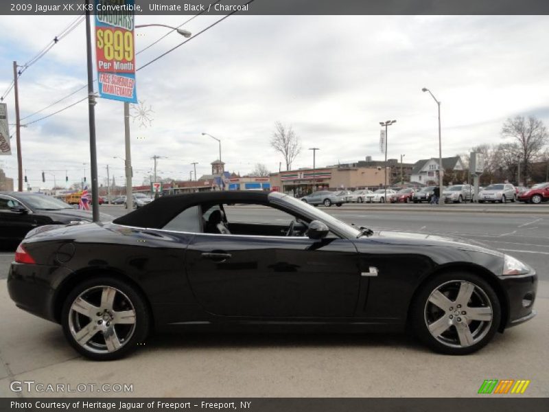 Ultimate Black / Charcoal 2009 Jaguar XK XK8 Convertible