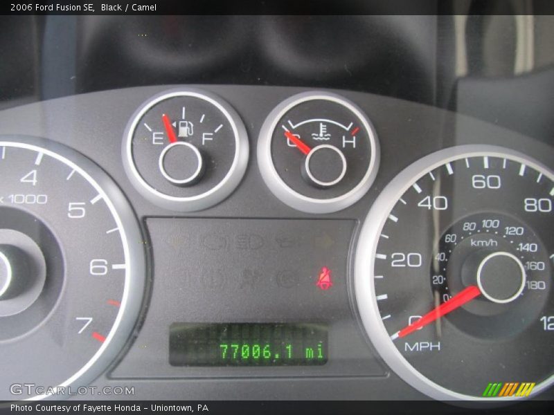 Black / Camel 2006 Ford Fusion SE