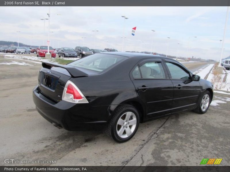 Black / Camel 2006 Ford Fusion SE