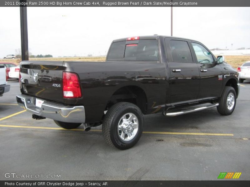 Rugged Brown Pearl / Dark Slate/Medium Graystone 2011 Dodge Ram 2500 HD Big Horn Crew Cab 4x4