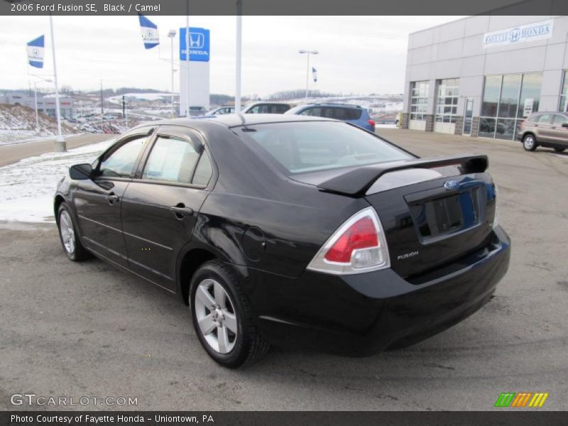 Black / Camel 2006 Ford Fusion SE