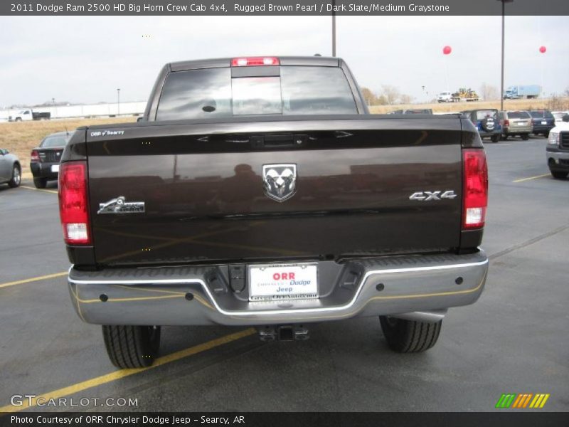 Rugged Brown Pearl / Dark Slate/Medium Graystone 2011 Dodge Ram 2500 HD Big Horn Crew Cab 4x4