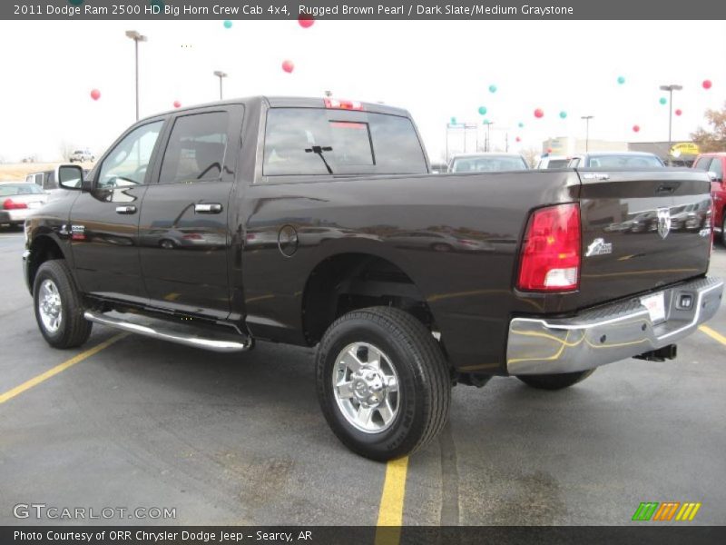 Rugged Brown Pearl / Dark Slate/Medium Graystone 2011 Dodge Ram 2500 HD Big Horn Crew Cab 4x4