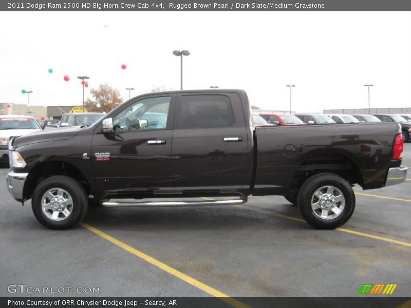 Rugged Brown Pearl / Dark Slate/Medium Graystone 2011 Dodge Ram 2500 HD Big Horn Crew Cab 4x4