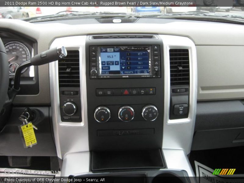 Rugged Brown Pearl / Dark Slate/Medium Graystone 2011 Dodge Ram 2500 HD Big Horn Crew Cab 4x4