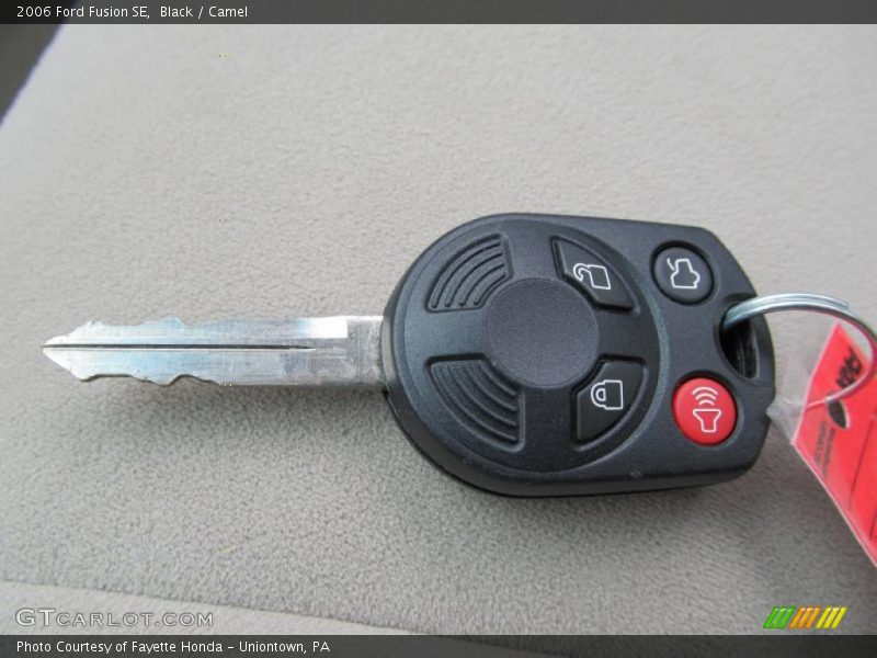 Black / Camel 2006 Ford Fusion SE